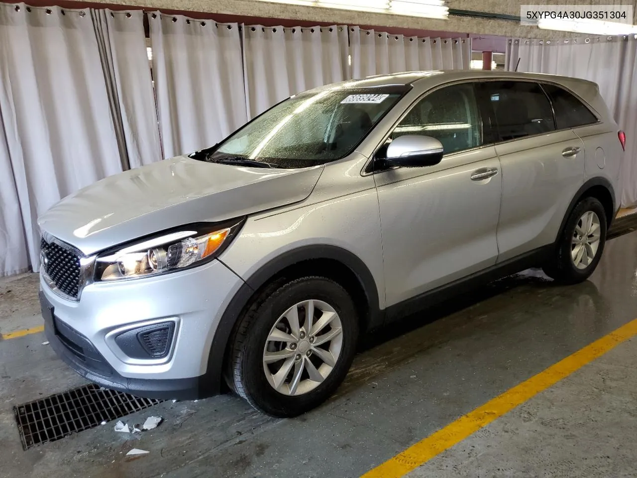 2018 Kia Sorento Lx VIN: 5XYPG4A30JG351304 Lot: 73128004