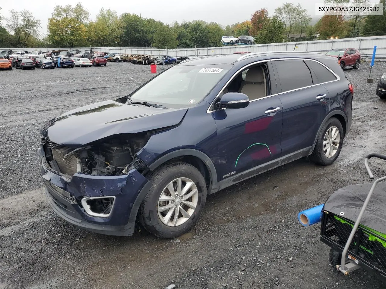 5XYPGDA57JG425982 2018 Kia Sorento Lx