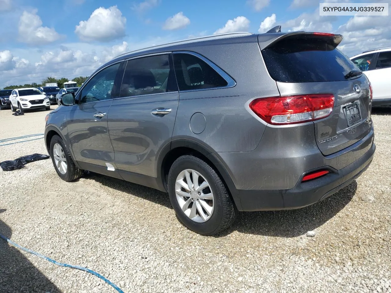 2018 Kia Sorento Lx VIN: 5XYPG4A34JG339527 Lot: 73821514