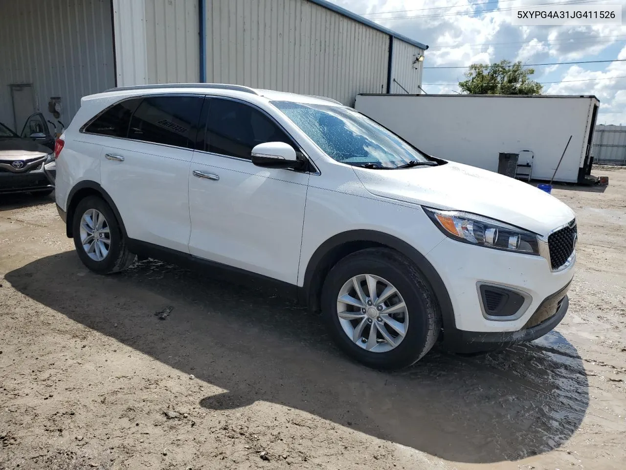 2018 Kia Sorento Lx VIN: 5XYPG4A31JG411526 Lot: 74224994