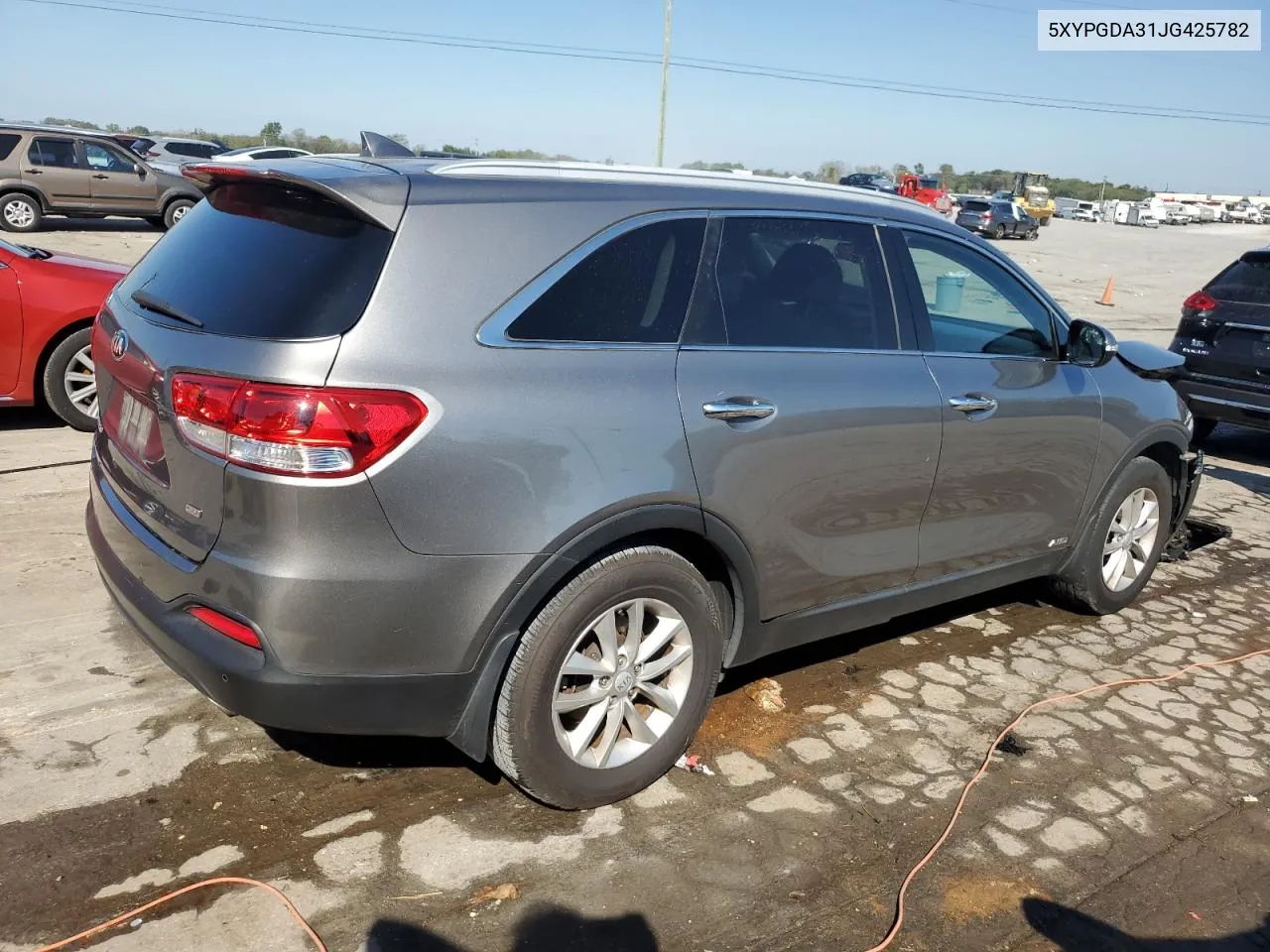 5XYPGDA31JG425782 2018 Kia Sorento Lx