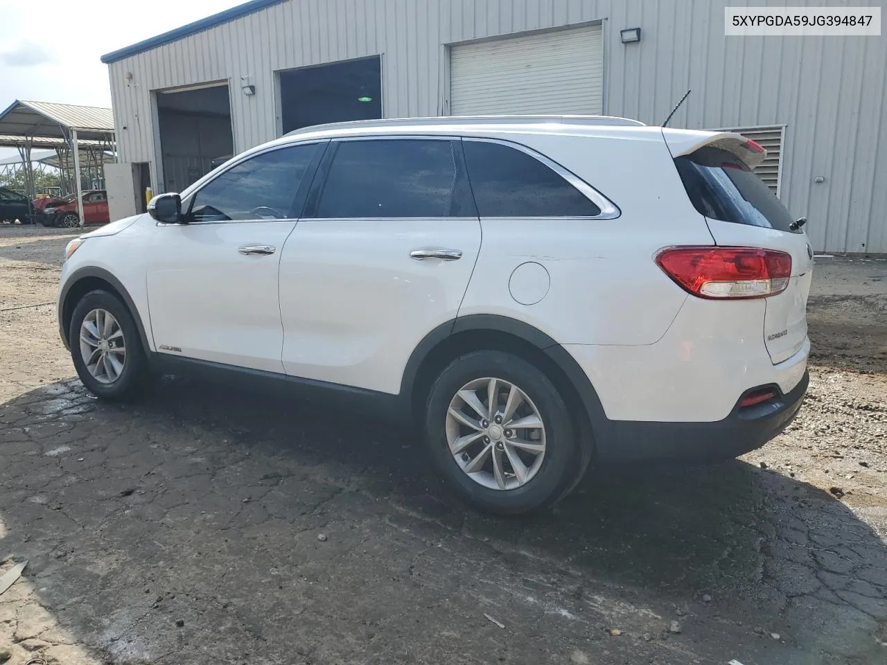 2018 Kia Sorento Lx VIN: 5XYPGDA59JG394847 Lot: 74500384