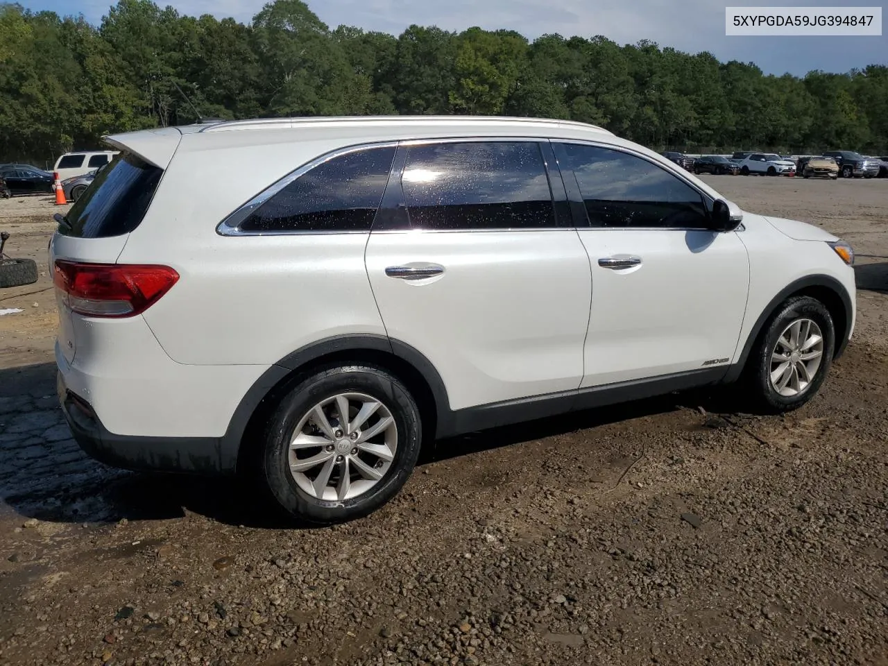 2018 Kia Sorento Lx VIN: 5XYPGDA59JG394847 Lot: 74500384