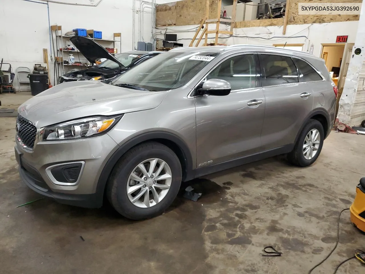 2018 Kia Sorento Lx VIN: 5XYPGDA53JG392690 Lot: 74732044