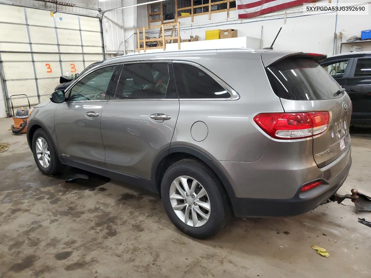 2018 Kia Sorento Lx VIN: 5XYPGDA53JG392690 Lot: 74732044