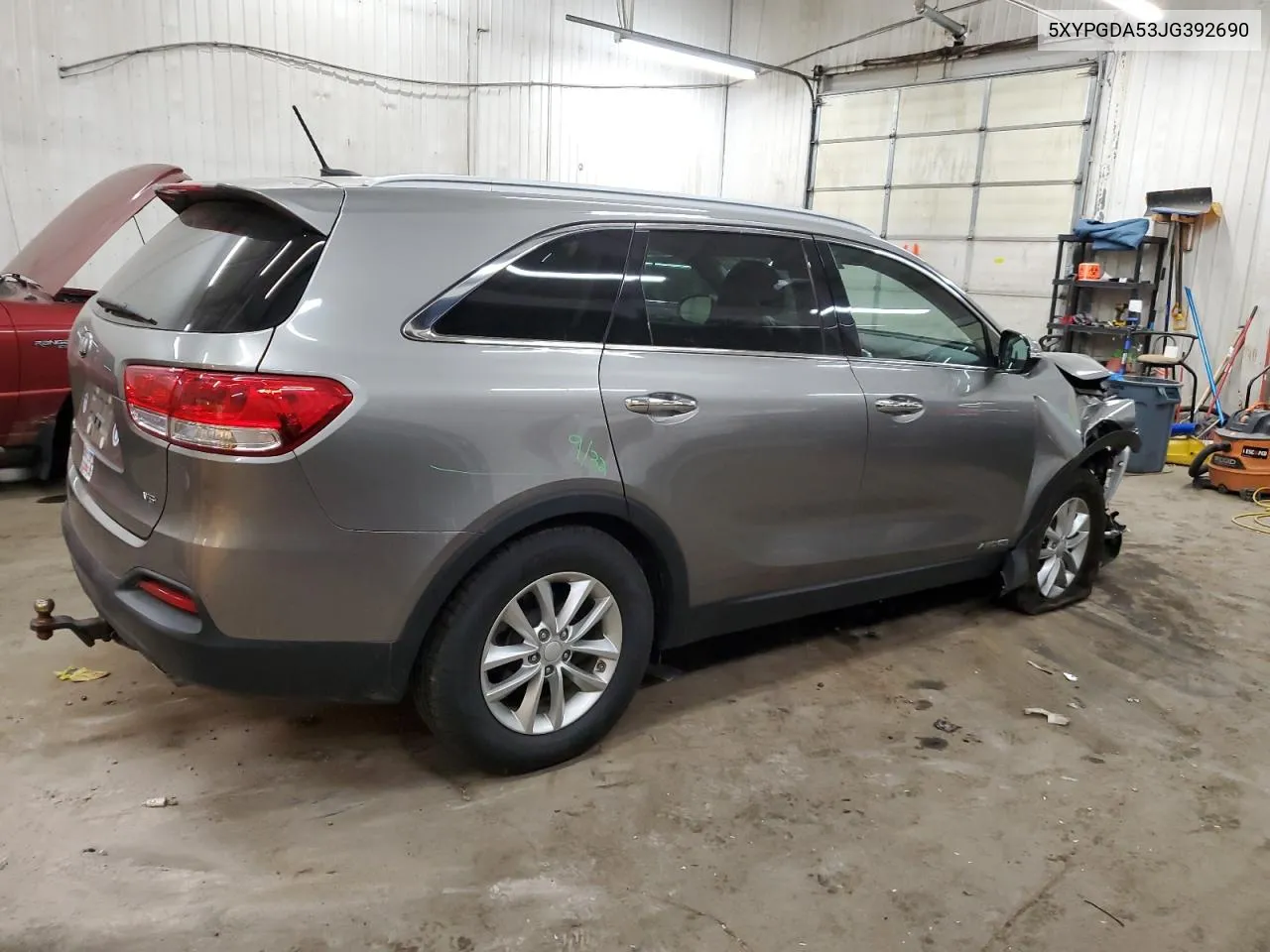 2018 Kia Sorento Lx VIN: 5XYPGDA53JG392690 Lot: 74732044