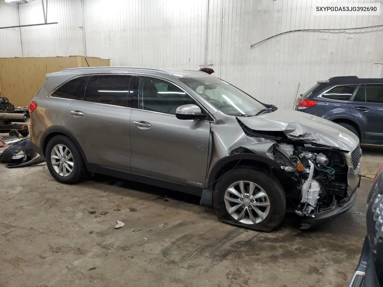 2018 Kia Sorento Lx VIN: 5XYPGDA53JG392690 Lot: 74732044