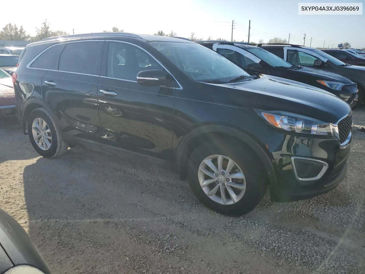 2018 Kia Sorento Lx VIN: 5XYPG4A3XJG396069 Lot: 75099104