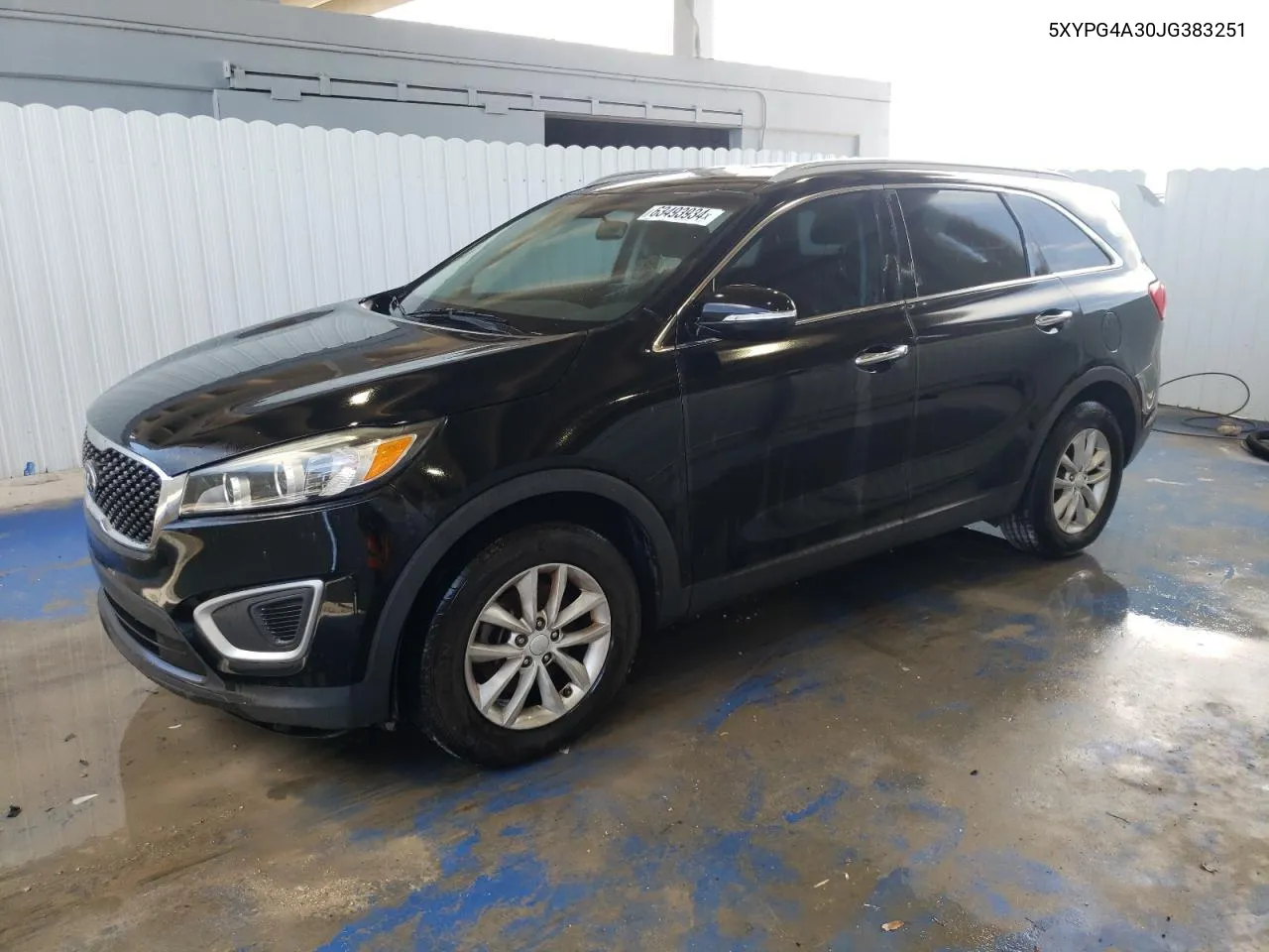 5XYPG4A30JG383251 2018 Kia Sorento Lx