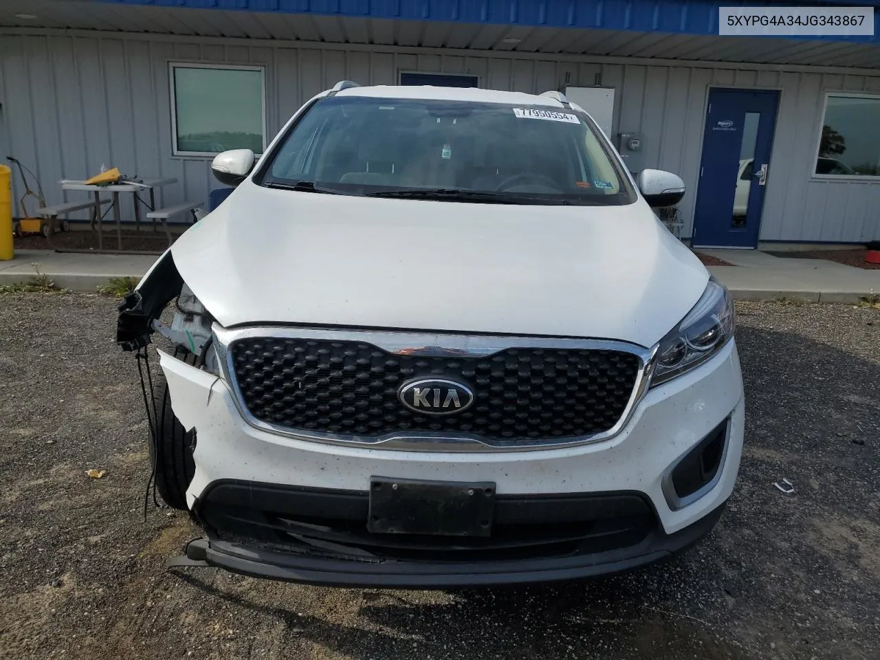 5XYPG4A34JG343867 2018 Kia Sorento Lx