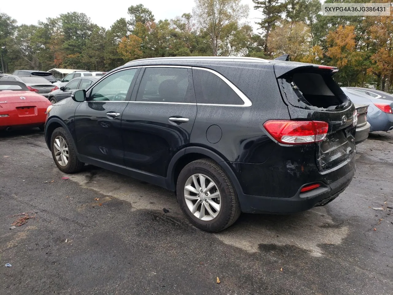 2018 Kia Sorento Lx VIN: 5XYPG4A36JG386431 Lot: 78006524