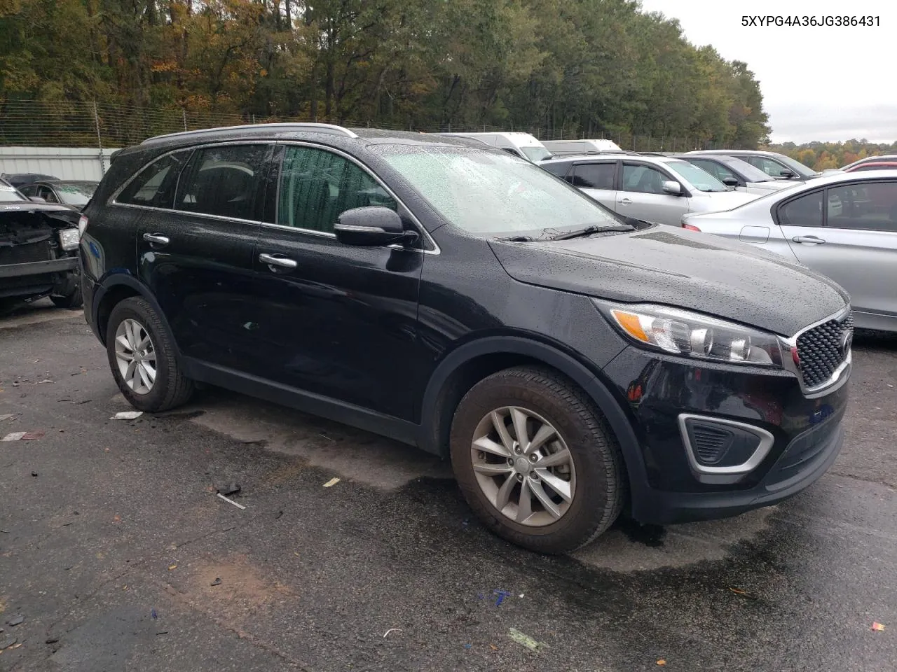 2018 Kia Sorento Lx VIN: 5XYPG4A36JG386431 Lot: 78006524