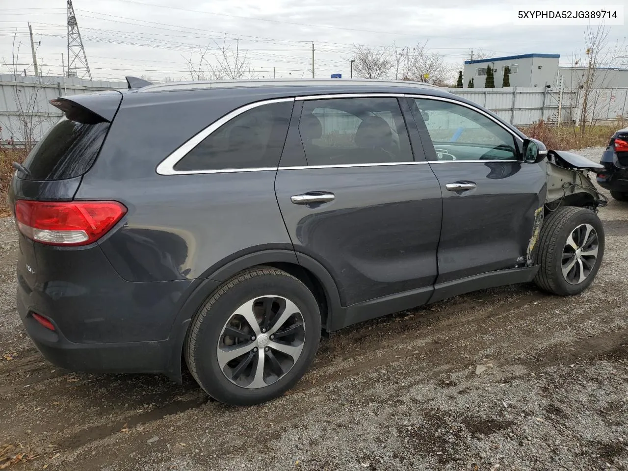 2018 Kia Sorento Ex VIN: 5XYPHDA52JG389714 Lot: 78469614