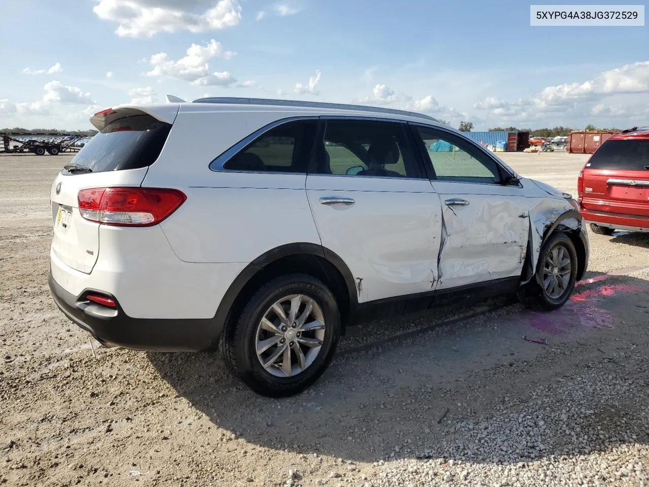 2018 Kia Sorento Lx VIN: 5XYPG4A38JG372529 Lot: 78497434