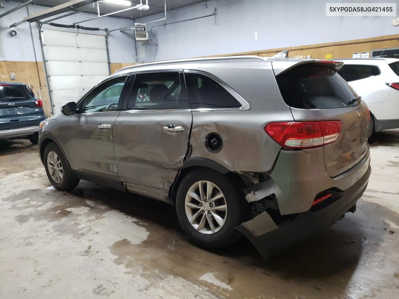 2018 Kia Sorento Lx VIN: 5XYPGDA58JG421455 Lot: 79603314