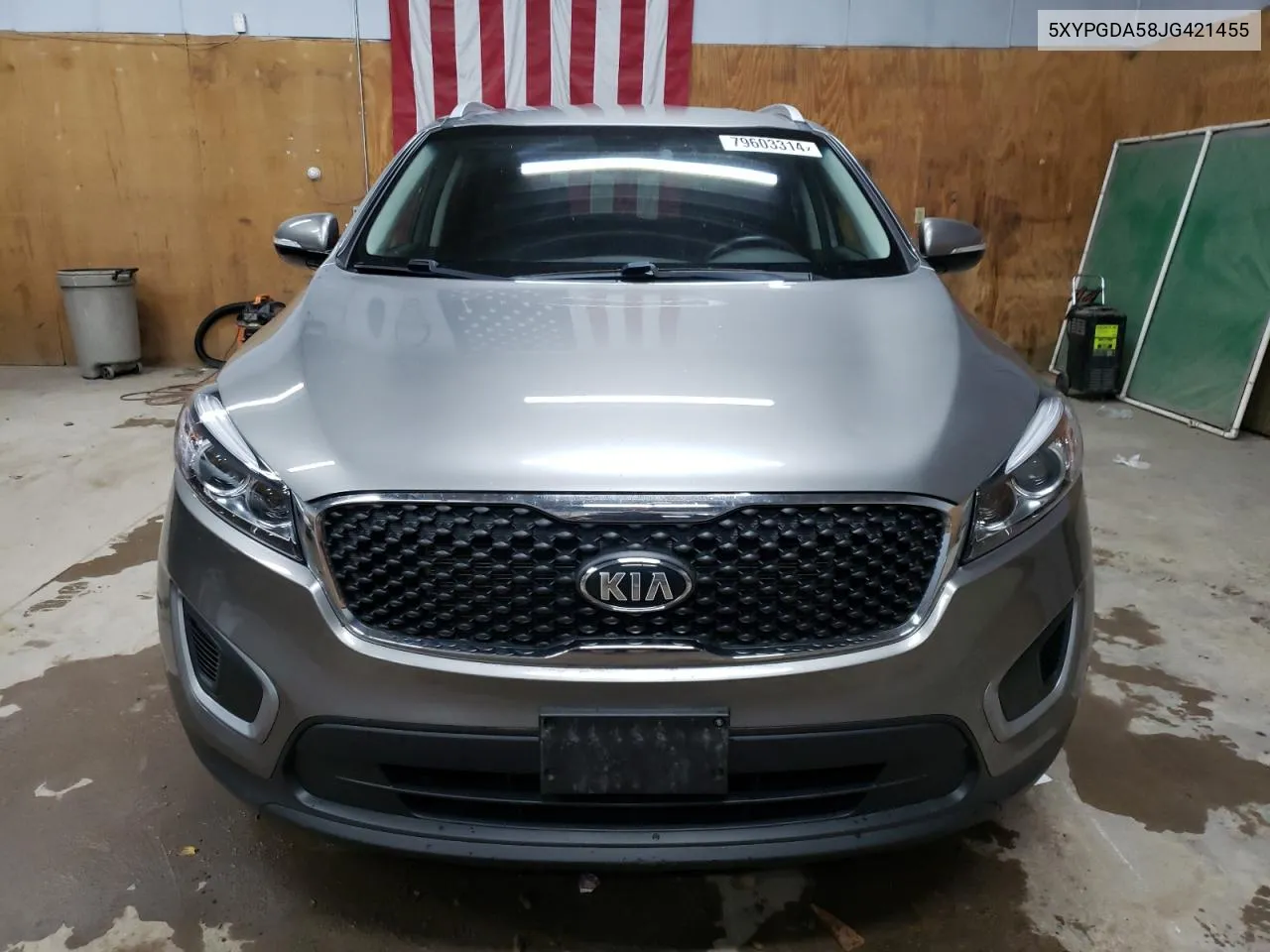 2018 Kia Sorento Lx VIN: 5XYPGDA58JG421455 Lot: 79603314