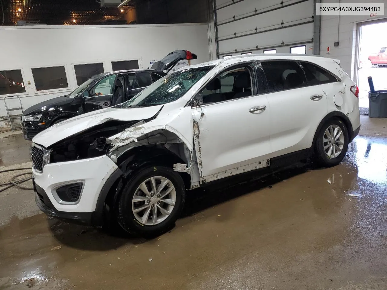 2018 Kia Sorento Lx VIN: 5XYPG4A3XJG394483 Lot: 79666044