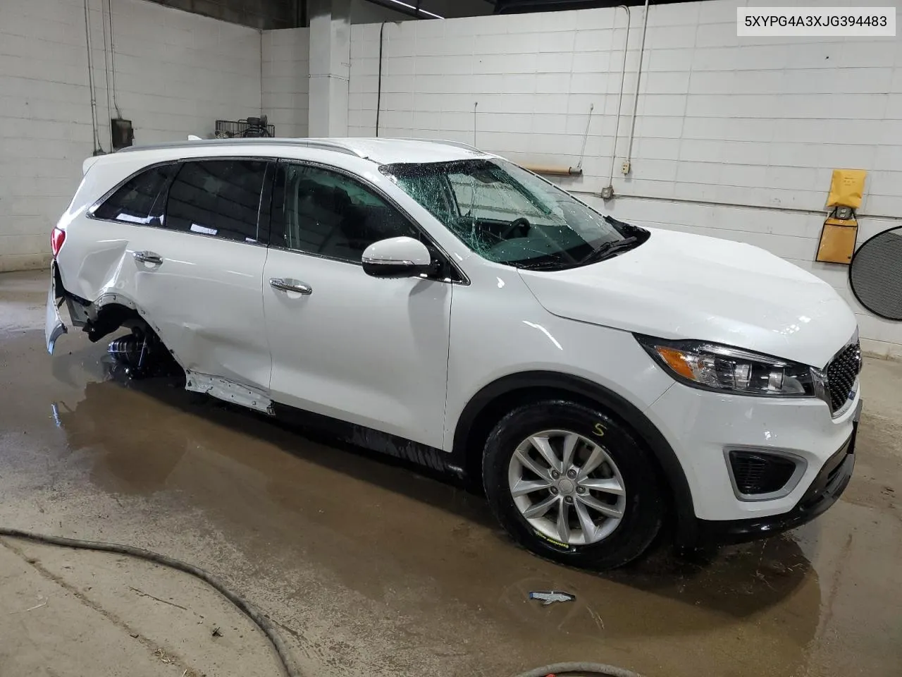 2018 Kia Sorento Lx VIN: 5XYPG4A3XJG394483 Lot: 79666044