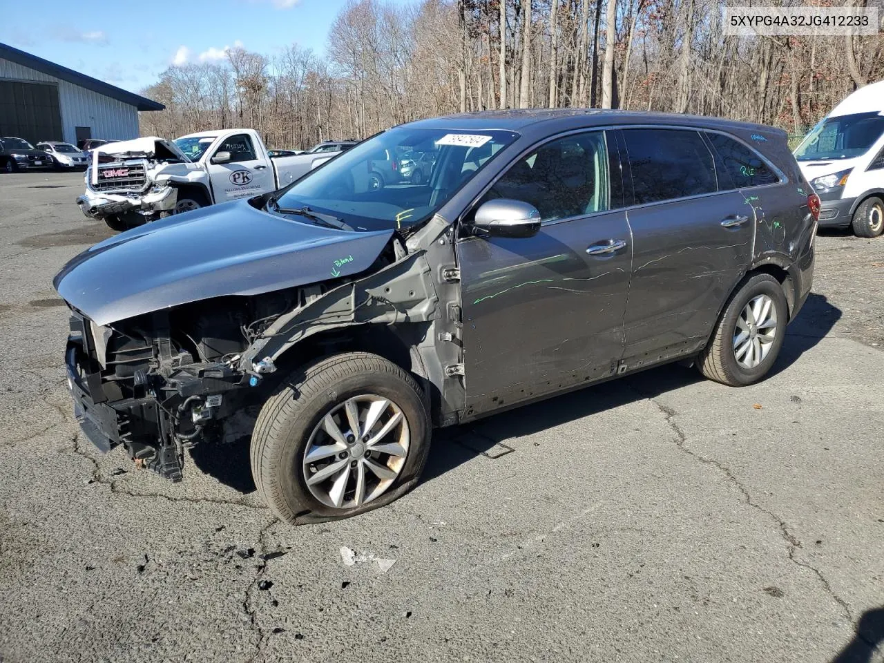 2018 Kia Sorento Lx VIN: 5XYPG4A32JG412233 Lot: 79847504