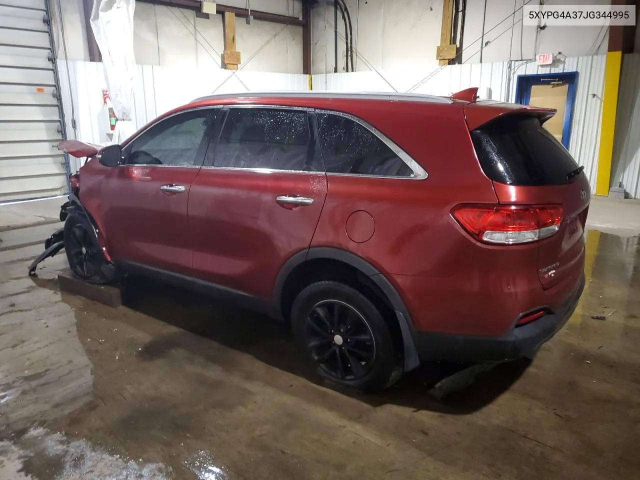 2018 Kia Sorento Lx VIN: 5XYPG4A37JG344995 Lot: 80035044