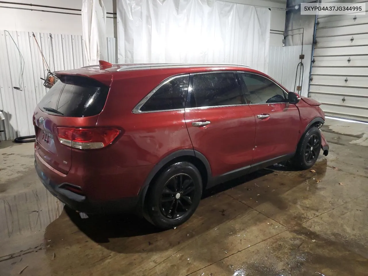 2018 Kia Sorento Lx VIN: 5XYPG4A37JG344995 Lot: 80035044