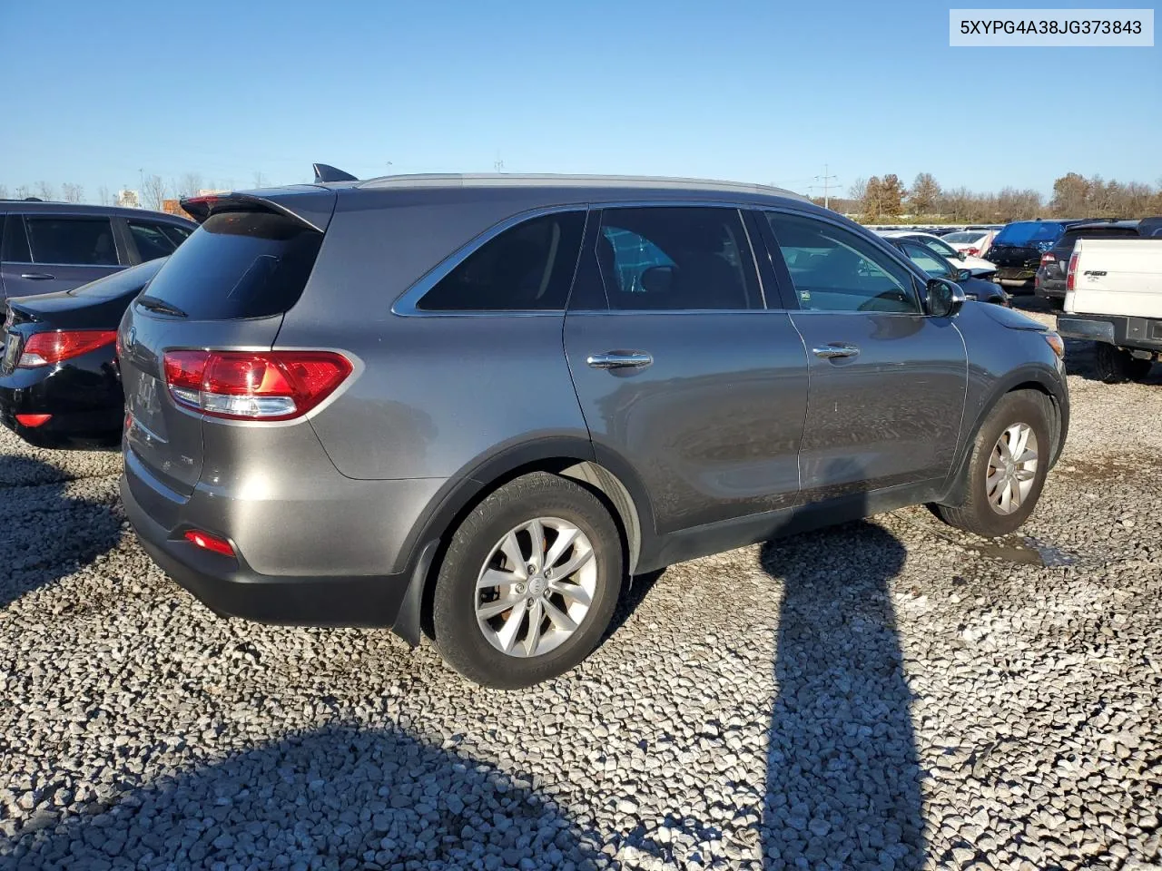 2018 Kia Sorento Lx VIN: 5XYPG4A38JG373843 Lot: 80131304