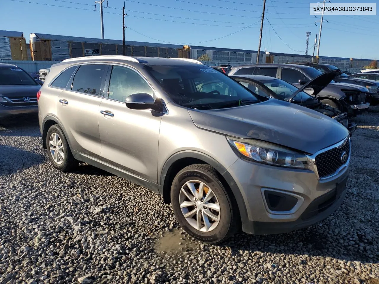 2018 Kia Sorento Lx VIN: 5XYPG4A38JG373843 Lot: 80131304