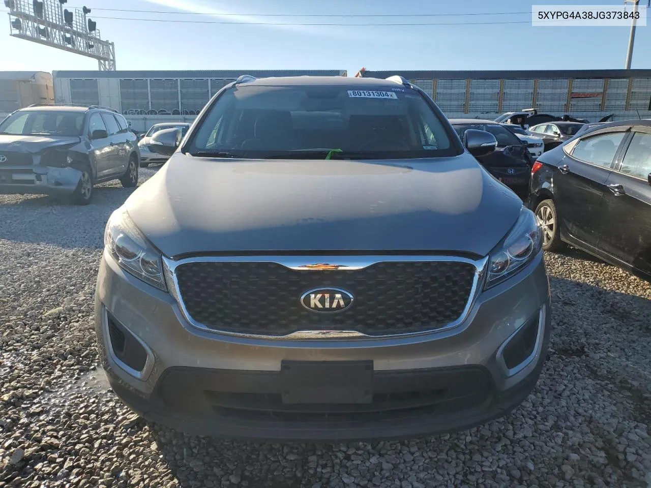 2018 Kia Sorento Lx VIN: 5XYPG4A38JG373843 Lot: 80131304