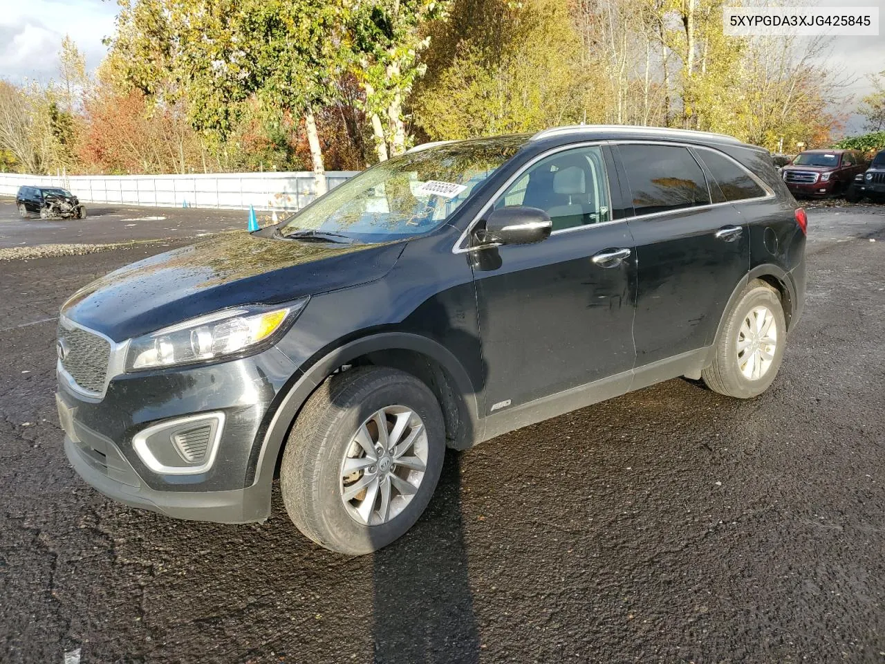 2018 Kia Sorento Lx VIN: 5XYPGDA3XJG425845 Lot: 80556504