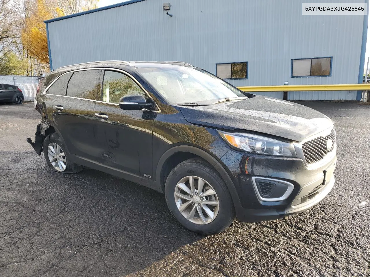 2018 Kia Sorento Lx VIN: 5XYPGDA3XJG425845 Lot: 80556504