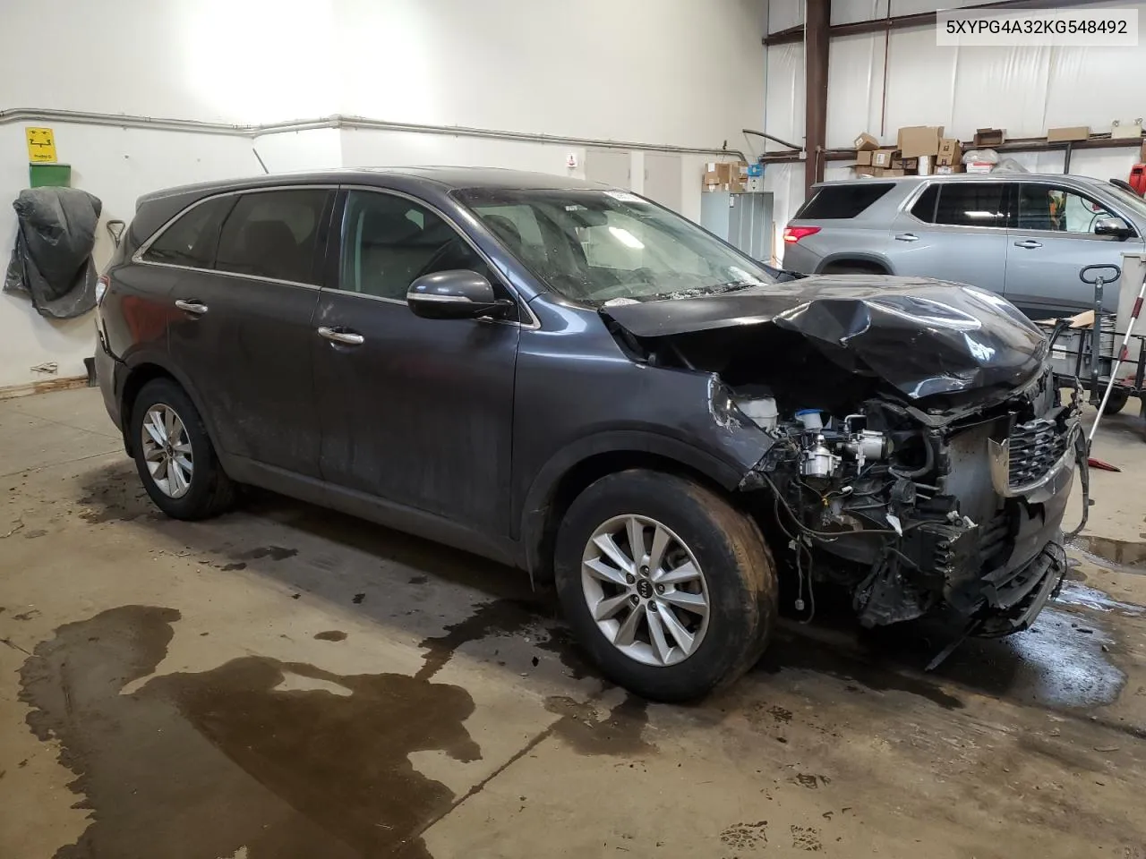 2019 Kia Sorento L VIN: 5XYPG4A32KG548492 Lot: 39967794