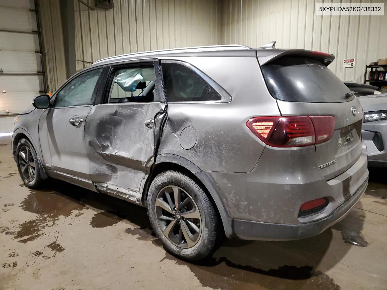 5XYPHDA52KG438332 2019 Kia Sorento Ex