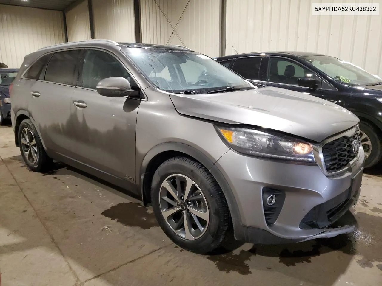 2019 Kia Sorento Ex VIN: 5XYPHDA52KG438332 Lot: 45119224