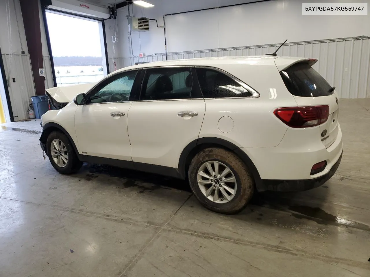 2019 Kia Sorento Lx VIN: 5XYPGDA57KG559747 Lot: 46703104