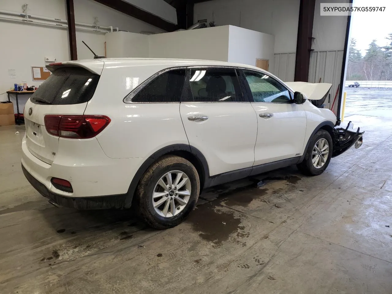 2019 Kia Sorento Lx VIN: 5XYPGDA57KG559747 Lot: 46703104