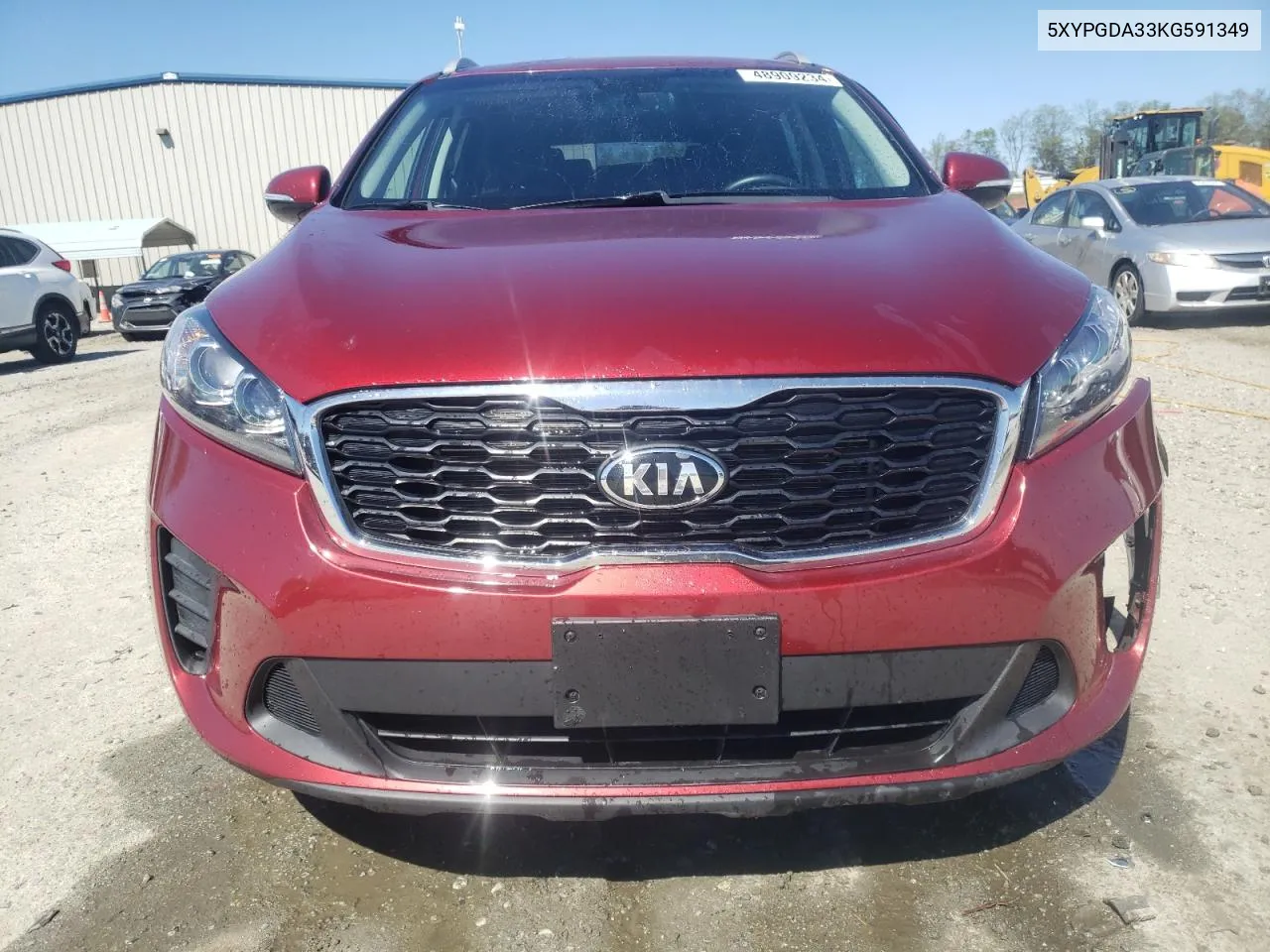 5XYPGDA33KG591349 2019 Kia Sorento L