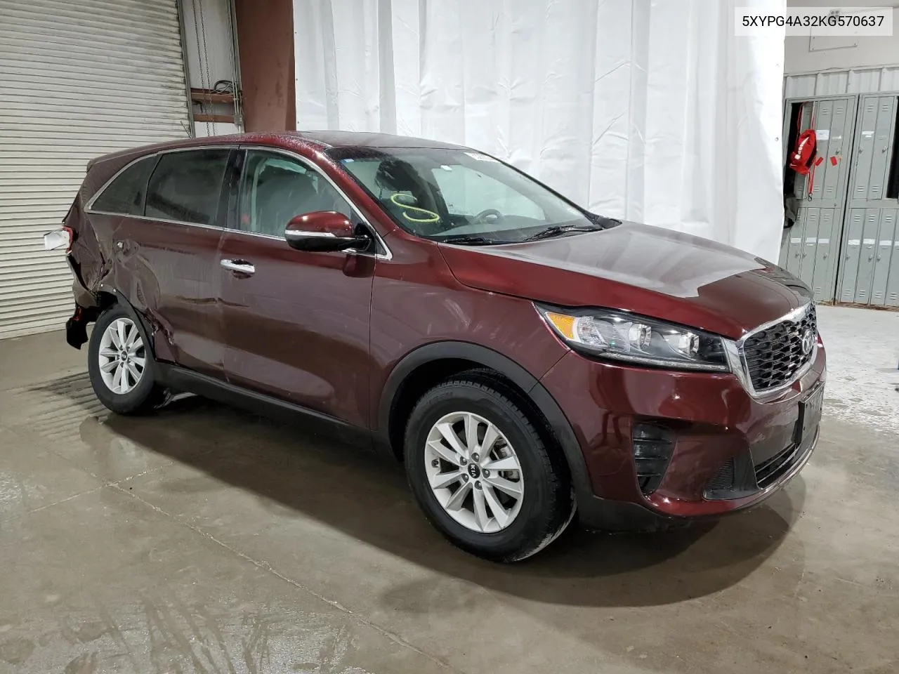 2019 Kia Sorento L VIN: 5XYPG4A32KG570637 Lot: 53259374