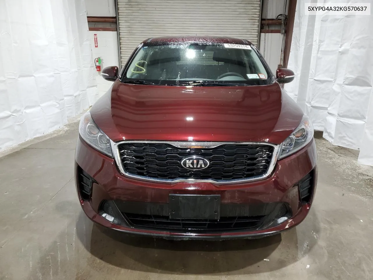 2019 Kia Sorento L VIN: 5XYPG4A32KG570637 Lot: 53259374