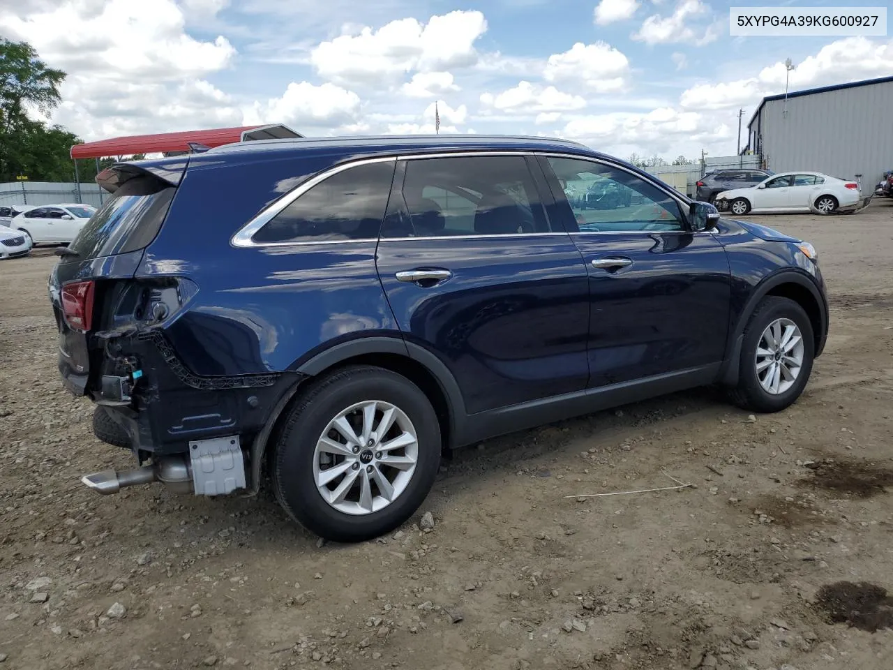 5XYPG4A39KG600927 2019 Kia Sorento L