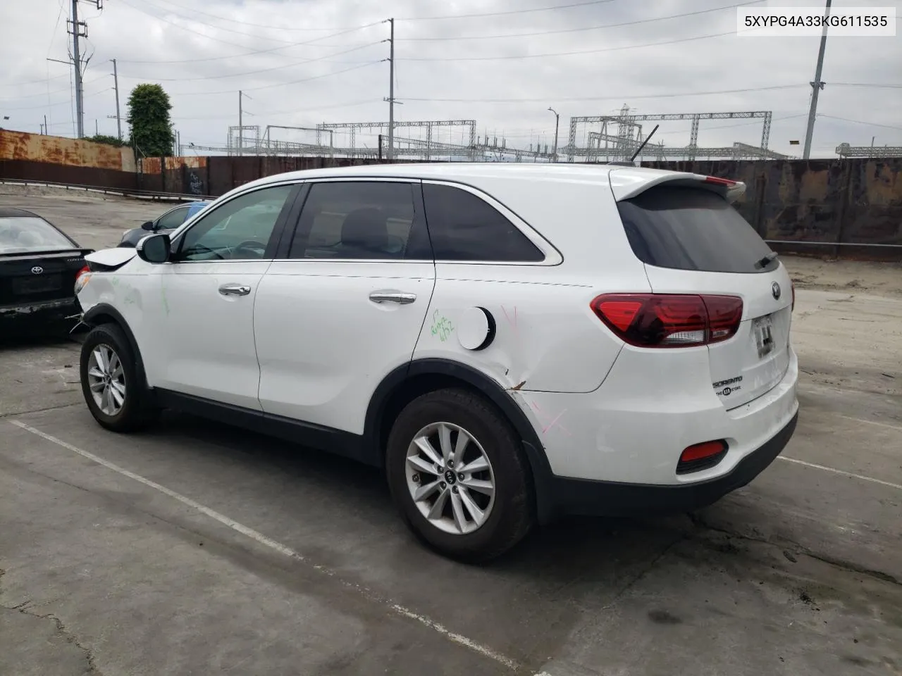 5XYPG4A33KG611535 2019 Kia Sorento L