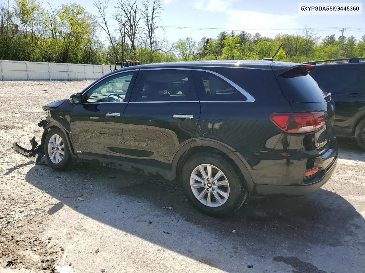 2019 Kia Sorento Lx VIN: 5XYPGDA55KG445360 Lot: 53896384