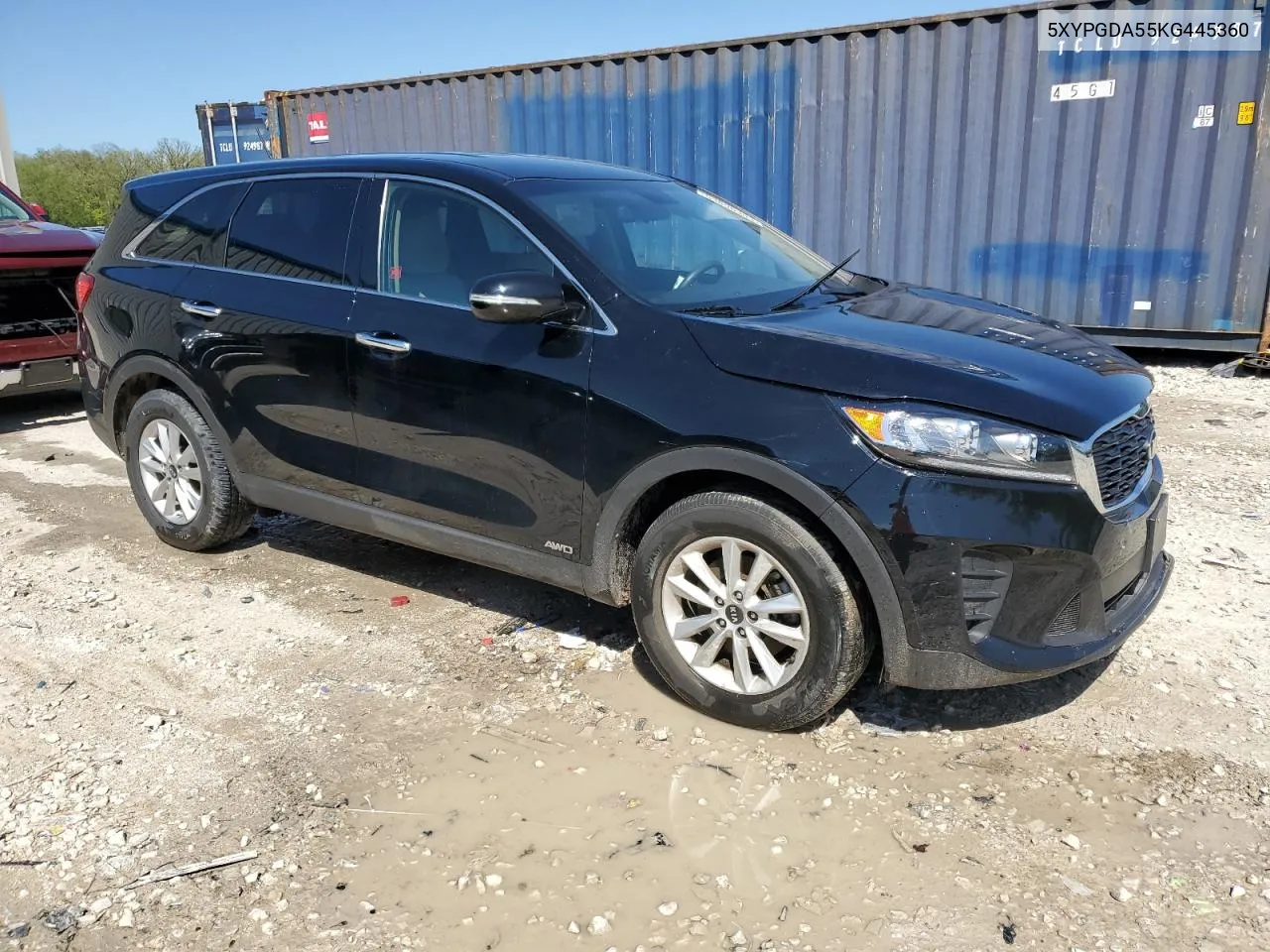 5XYPGDA55KG445360 2019 Kia Sorento Lx