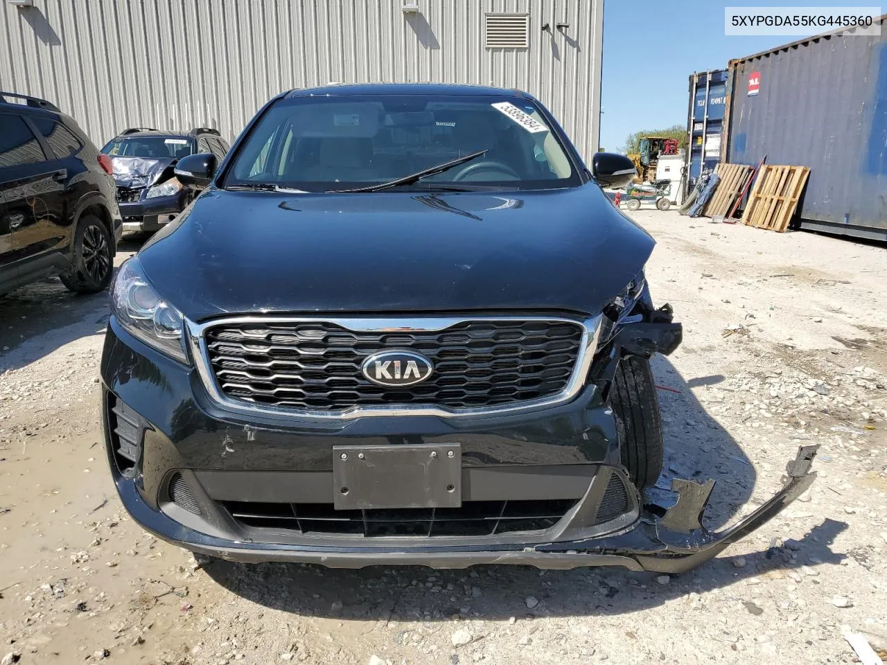 2019 Kia Sorento Lx VIN: 5XYPGDA55KG445360 Lot: 53896384