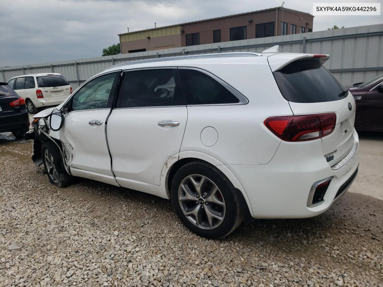 5XYPK4A59KG442296 2019 Kia Sorento Sx