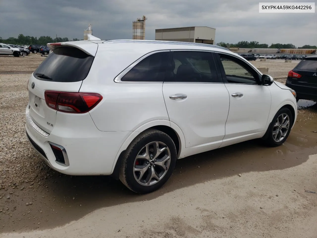 2019 Kia Sorento Sx VIN: 5XYPK4A59KG442296 Lot: 55302434