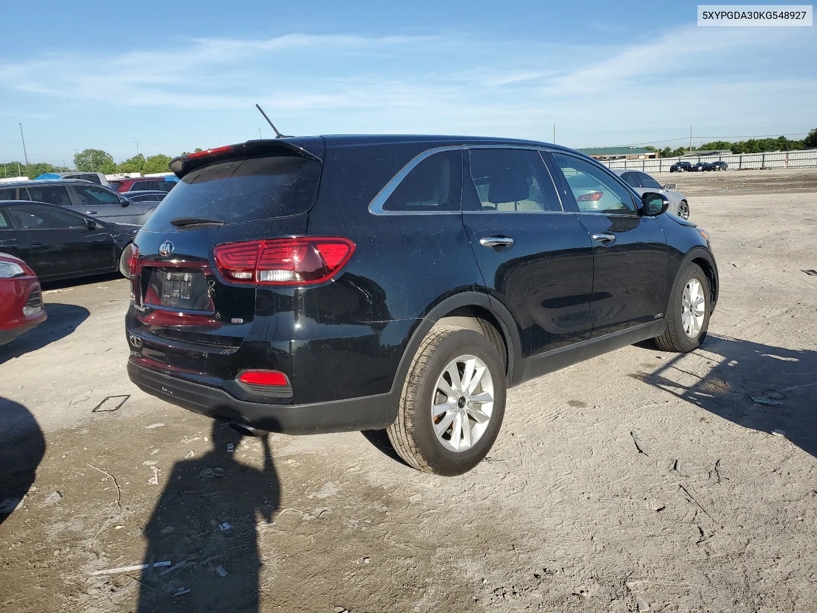 5XYPGDA30KG548927 2019 Kia Sorento L