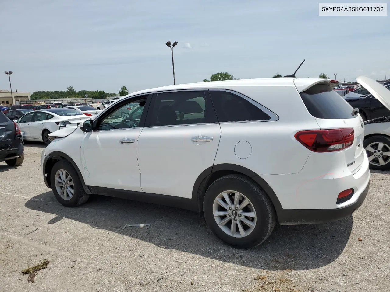 2019 Kia Sorento L VIN: 5XYPG4A35KG611732 Lot: 57381384