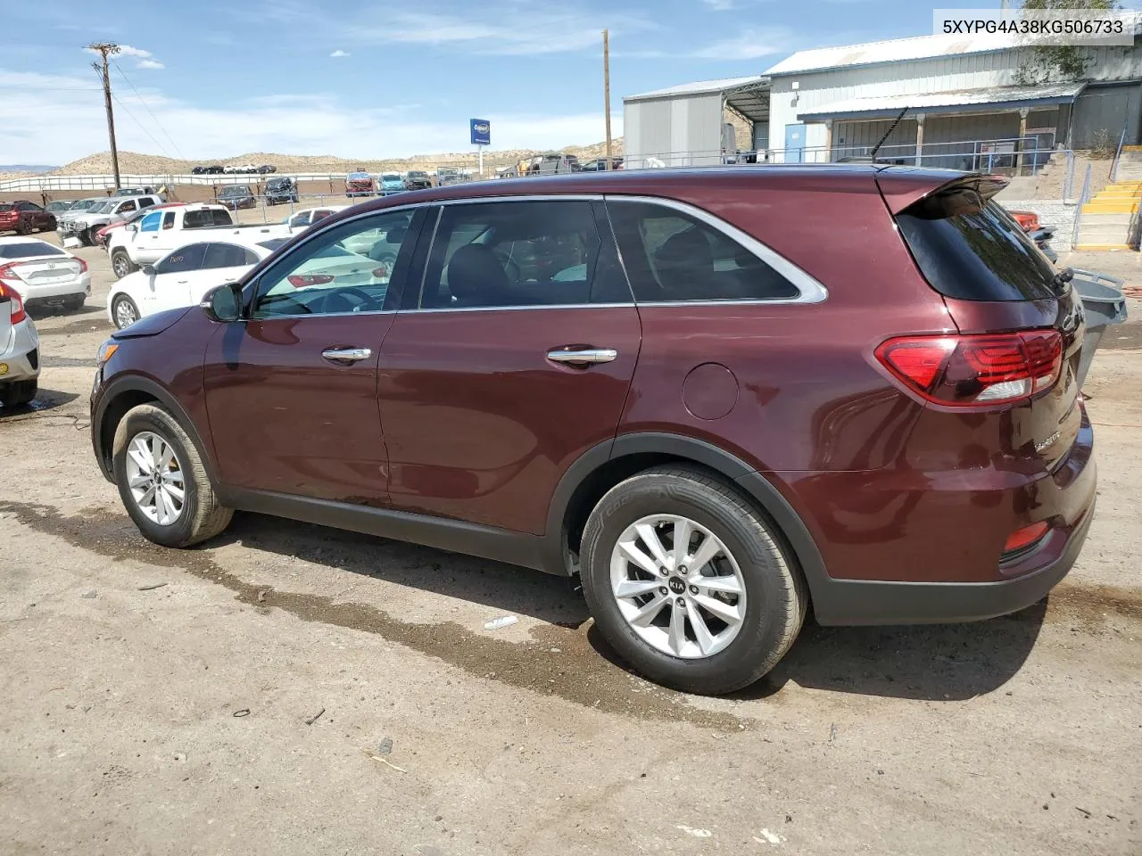 2019 Kia Sorento L VIN: 5XYPG4A38KG506733 Lot: 57443514