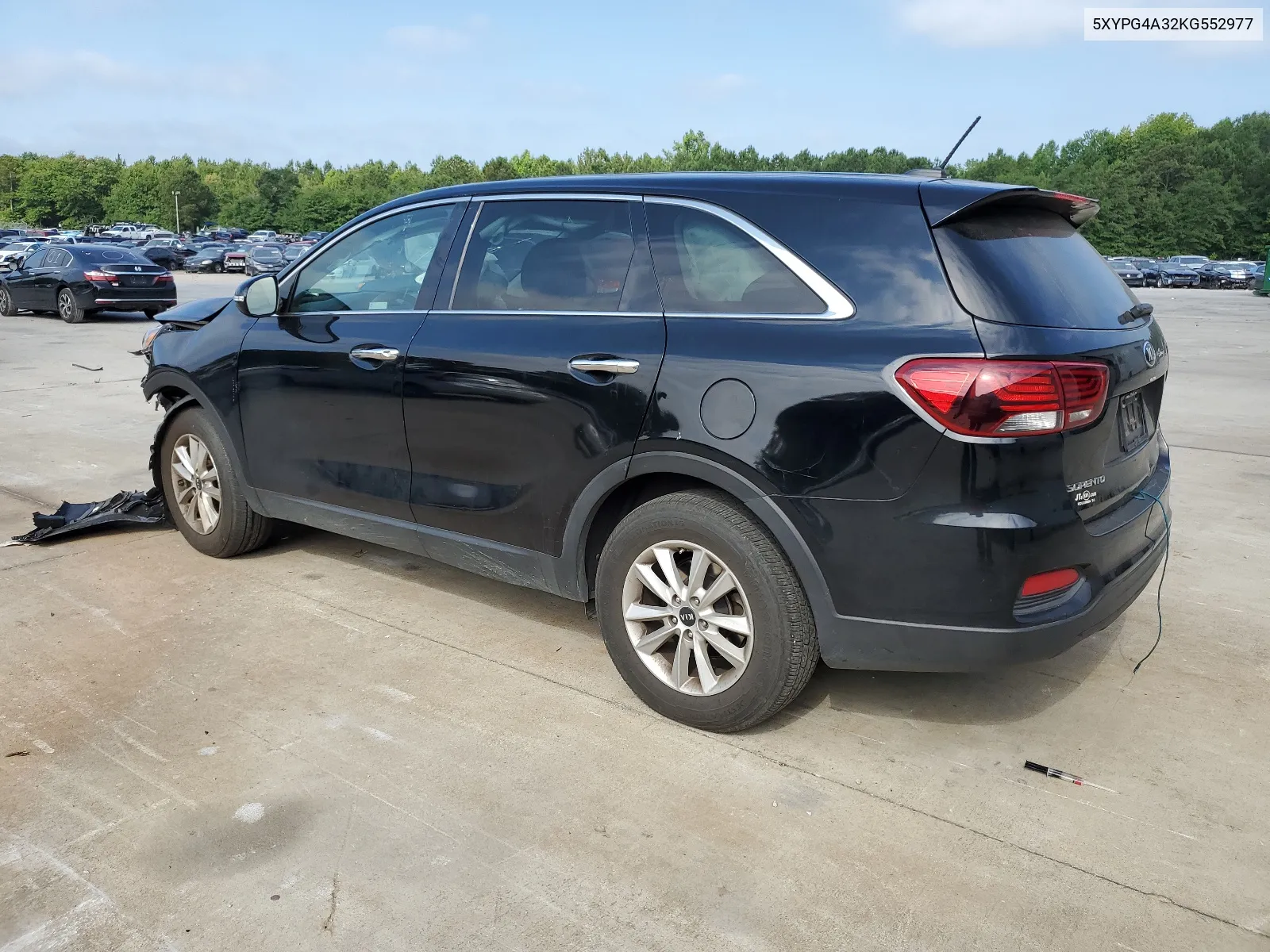 2019 Kia Sorento L VIN: 5XYPG4A32KG552977 Lot: 60661784