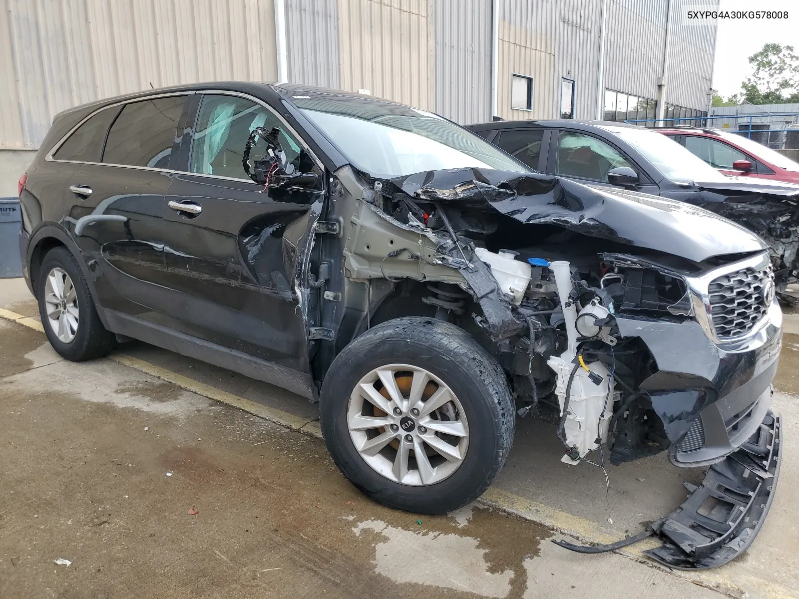 2019 Kia Sorento L VIN: 5XYPG4A30KG578008 Lot: 61767354